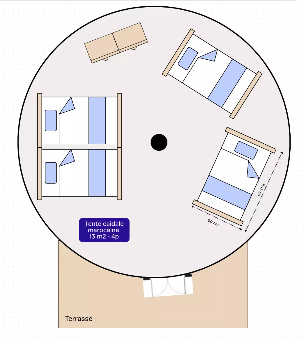 Camping de l'Eau Mère 3 étoiles★★★