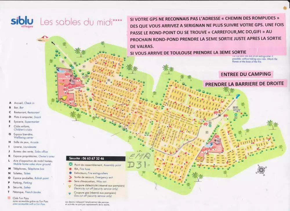 Camping Les Sables du Midi