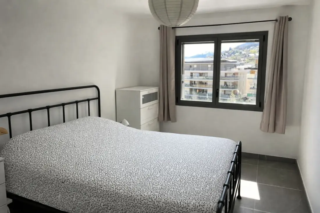 Appartement Avec Balcon, Wifi Et Garage à Briançon
