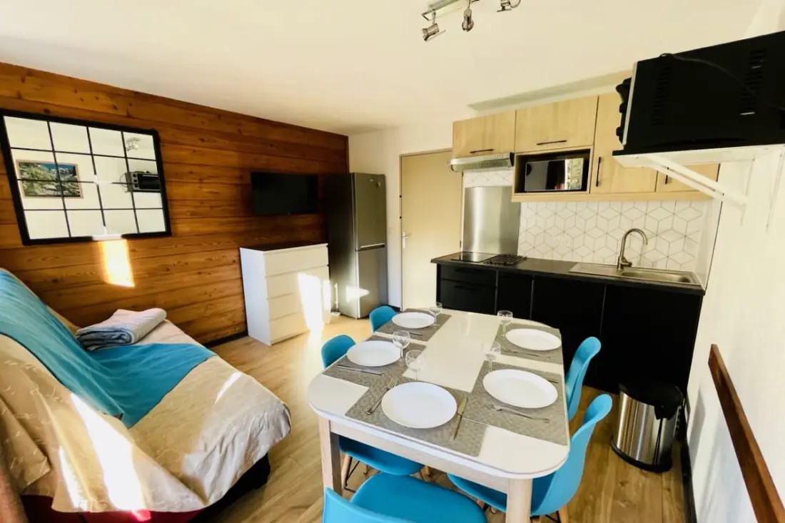 Apt 2 étoiles Au Pied Des Pistes à Briançon