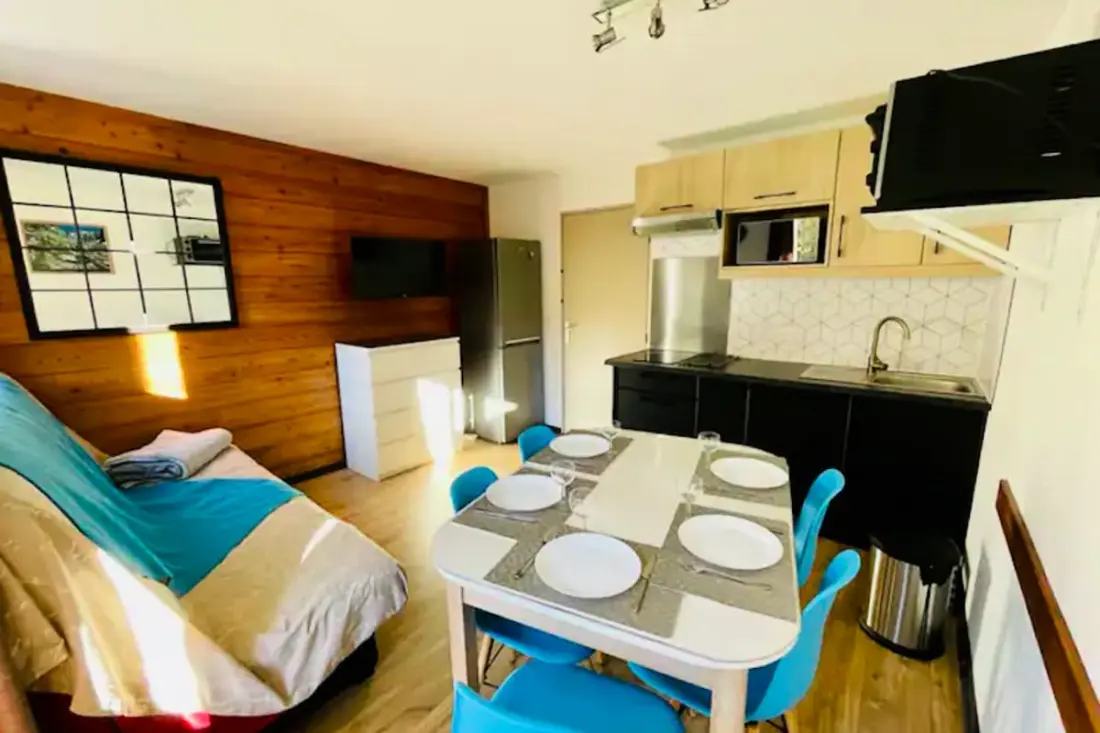 Apt 2 étoiles Au Pied Des Pistes à Briançon