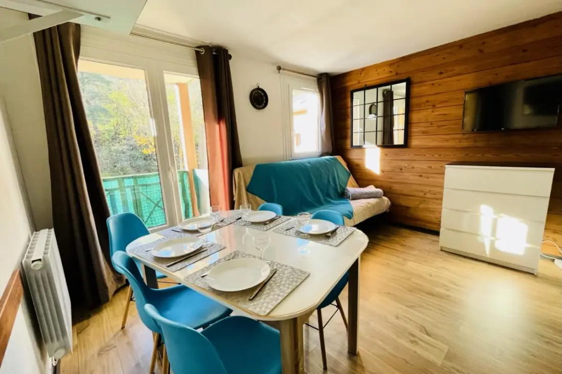 Apt 2 étoiles Au Pied Des Pistes à Briançon