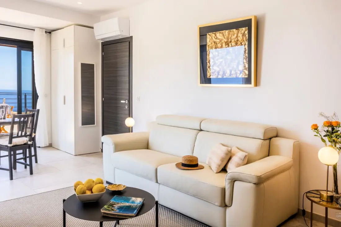 Casa A Vista- Appartement Cosy Avec Terrasse Vue Mer à Sisco
