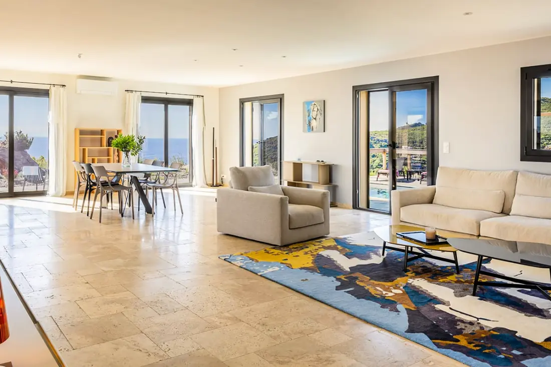 Villa A Roccia Entre Mer Et Montagne Avec Piscine Privée