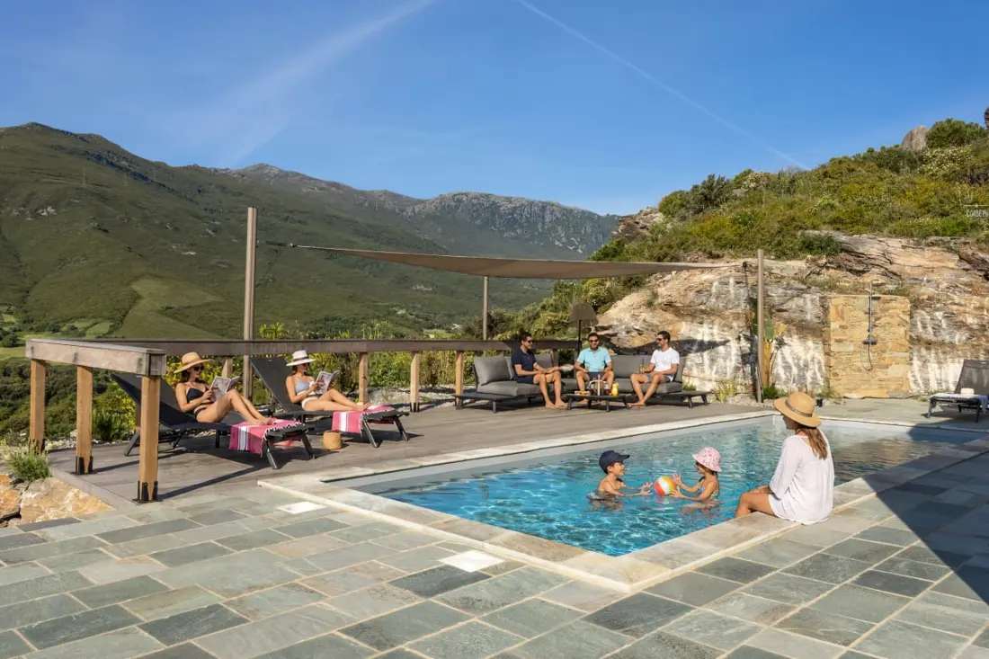 Villa A Roccia Entre Mer Et Montagne Avec Piscine Privée