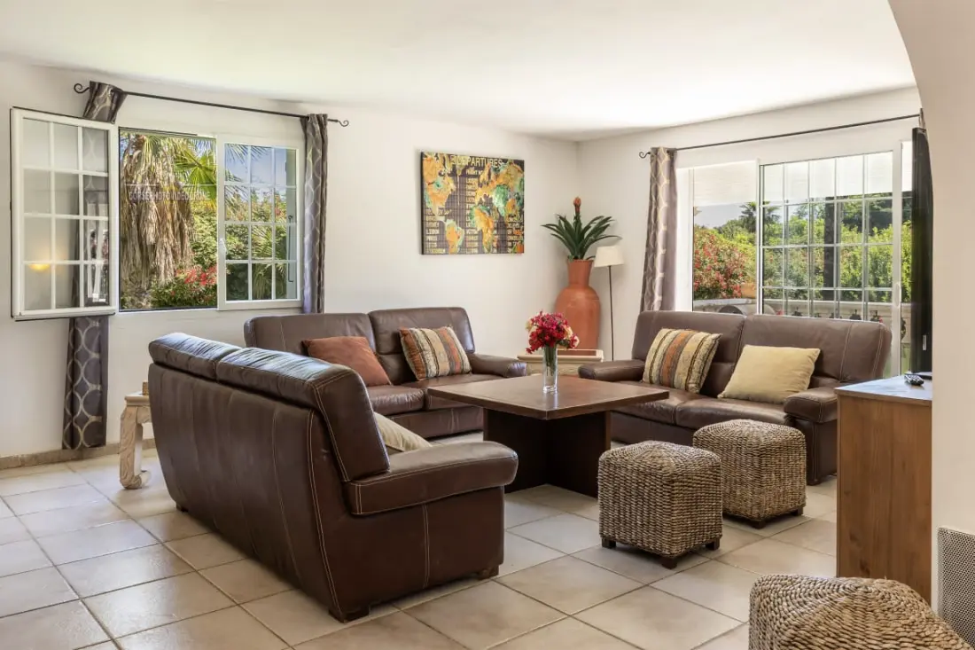 Villa Washingtonia - Villa De Charme Avec Accès Privé à La Plage