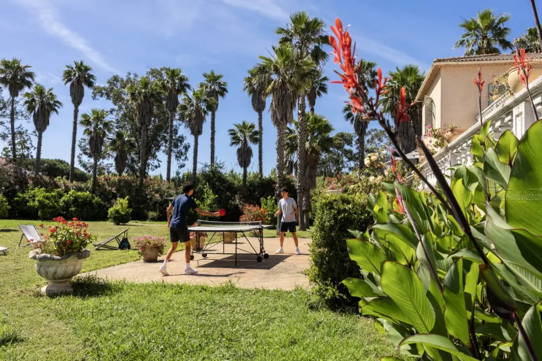 Villa Washingtonia - Villa De Charme Avec Accès Privé à La Plage