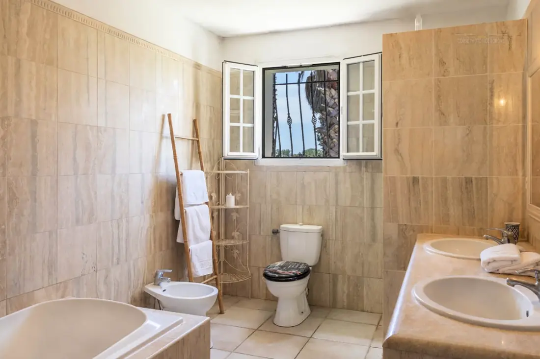 Villa Washingtonia - Villa De Charme Avec Accès Privé à La Plage