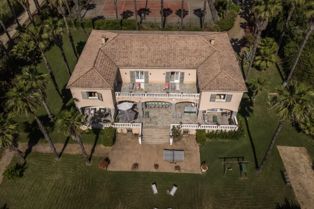Villa Washingtonia - Villa De Charme Avec Accès Privé à La Plage