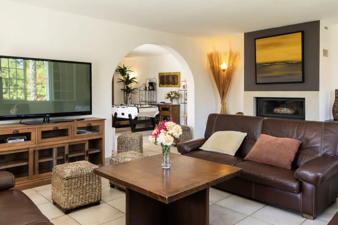 Villa Washingtonia - Villa De Charme Avec Accès Privé à La Plage