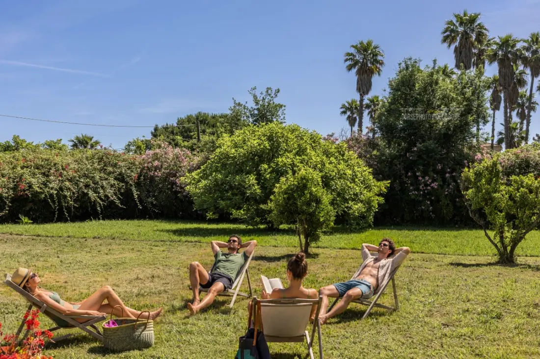 Villa Washingtonia - Villa De Charme Avec Accès Privé à La Plage