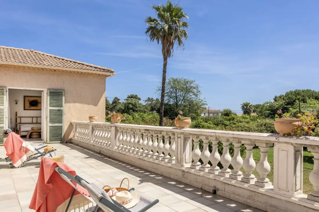 Villa Washingtonia - Villa De Charme Avec Accès Privé à La Plage