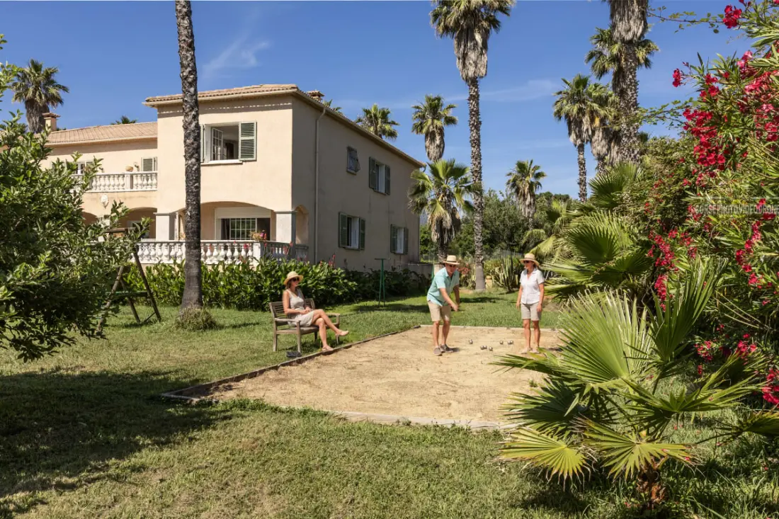 Villa Washingtonia - Villa De Charme Avec Accès Privé à La Plage