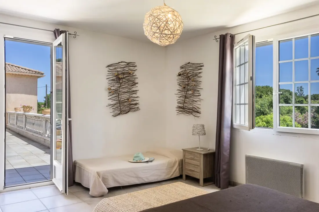 Villa Washingtonia - Villa De Charme Avec Accès Privé à La Plage