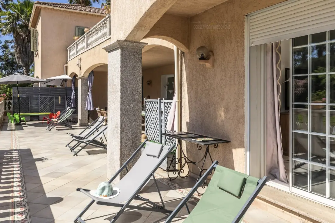 Villa Washingtonia - Villa De Charme Avec Accès Privé à La Plage