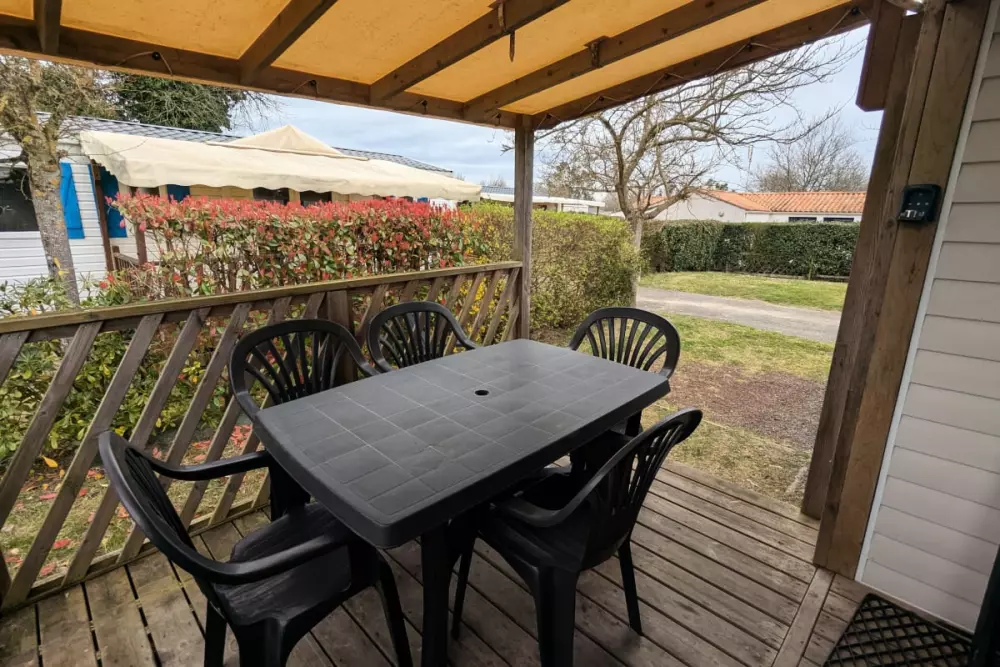 Chalet Neuf Avec Terrasse Sur Beau Camping 4 étoiles★★★★