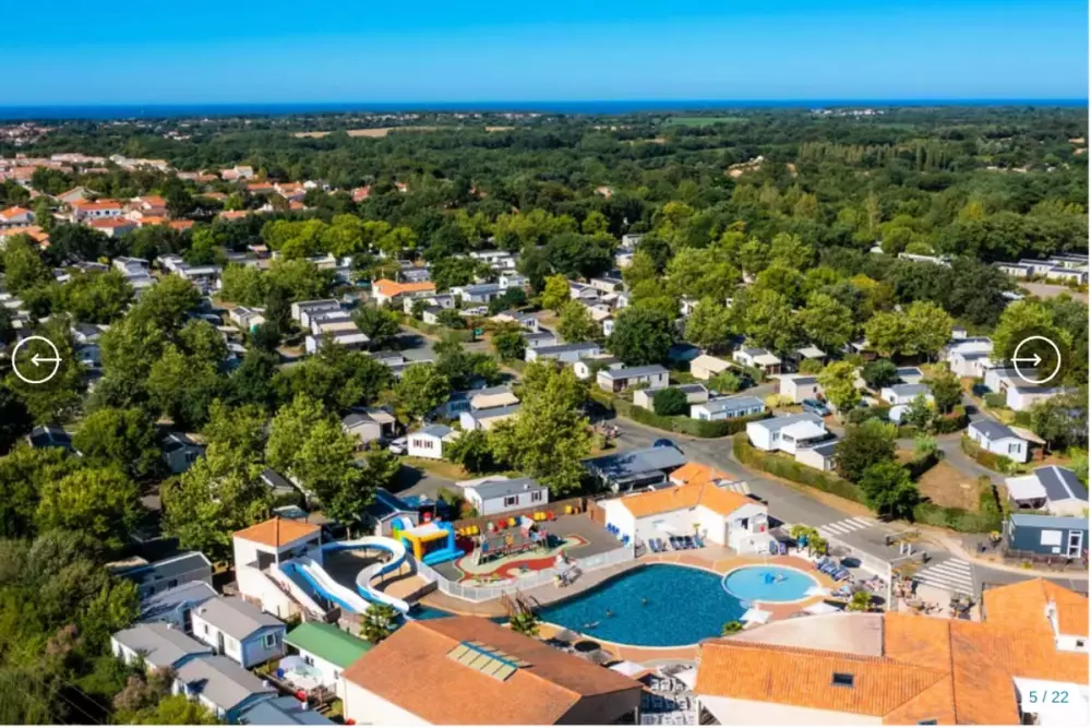 Chalet Neuf Avec Terrasse Sur Beau Camping 4 étoiles★★★★