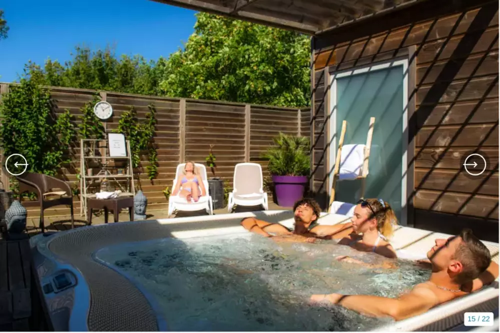 Chalet Neuf Avec Terrasse Sur Beau Camping 4 étoiles★★★★