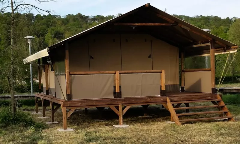 Camping Risle et Seine*** - Cottage Confort sur Pilotis 3 Pièces 4/6 Personnes - Toutainville - Haute-Normandie - Toutainville - 622€/sem