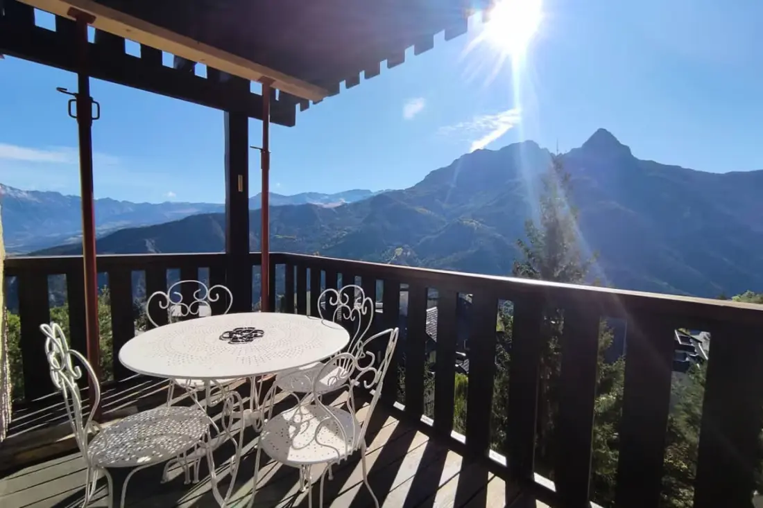 Appartement Lumineux Avec Vue Montagne à Pra Loup