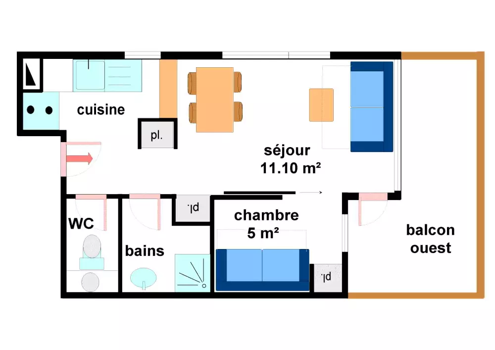 Résidence Pied De Pistes