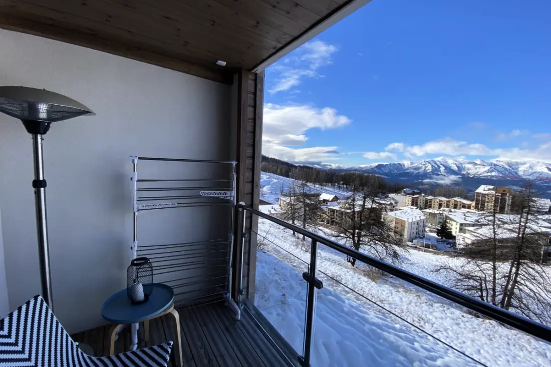 06ci : Bel Appartement T2 Avec Terrasse - Valberg