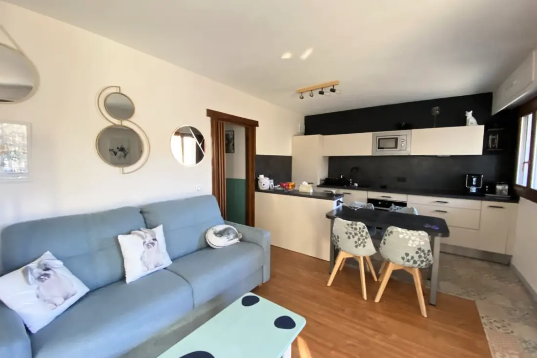 06co : Bel Appartement Au Pied Des Pistes Avec Balcon