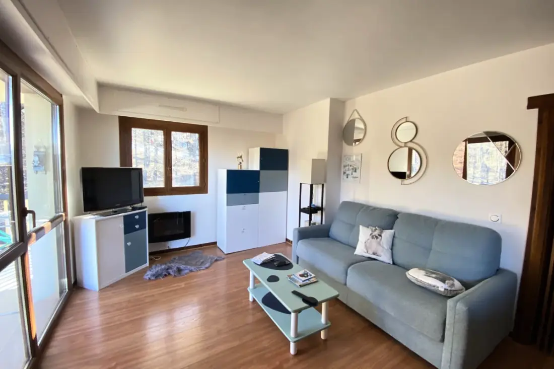 06co : Bel Appartement Au Pied Des Pistes Avec Balcon