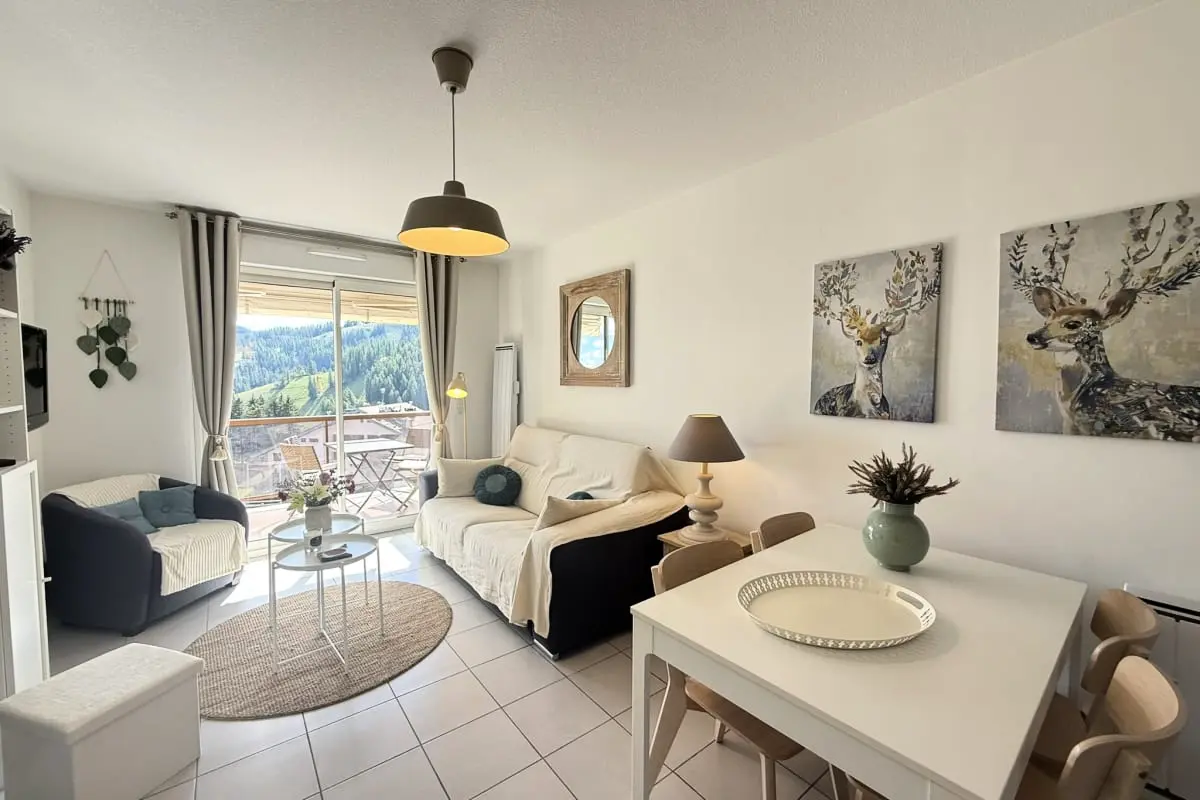 Bel Appartement Avec Terrasse Et Garage - Vue Pistes - - Valberg - Ski - 1