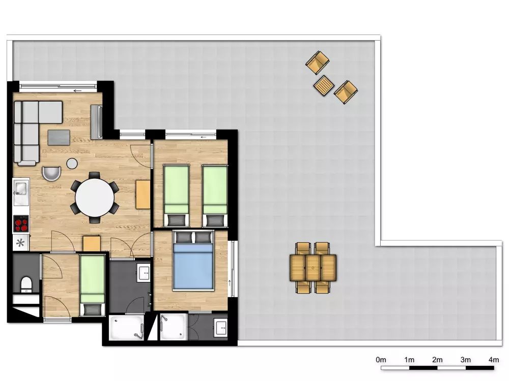 Résidence Les Jardins d'Azur 4 étoiles★★★★