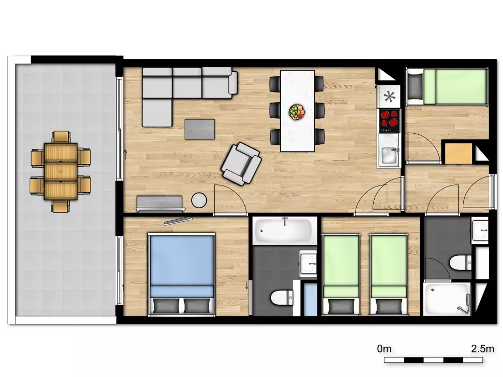 Résidence Les Jardins d'Azur 4 étoiles★★★★