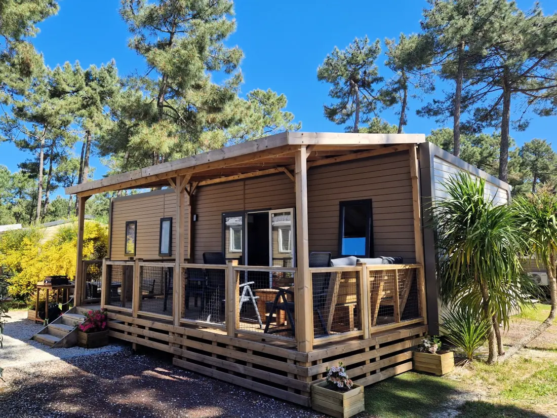 Résidence Mobil-home tout confort Camping 5 à Montalivet