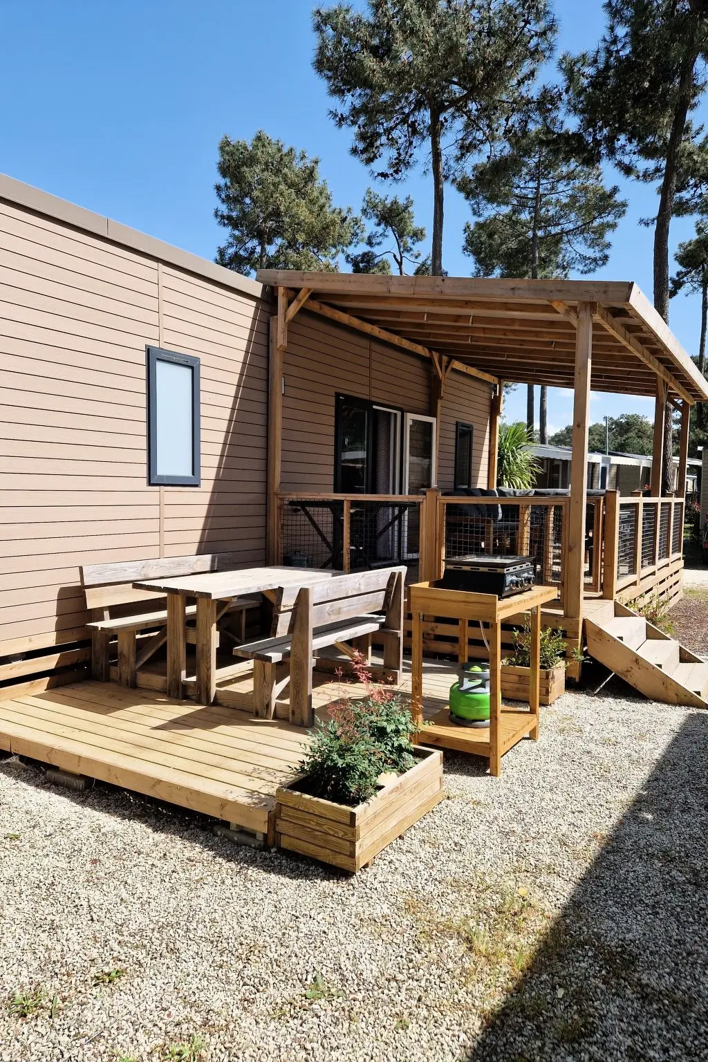 Résidence Mobil-home tout confort Camping 5 à Montalivet