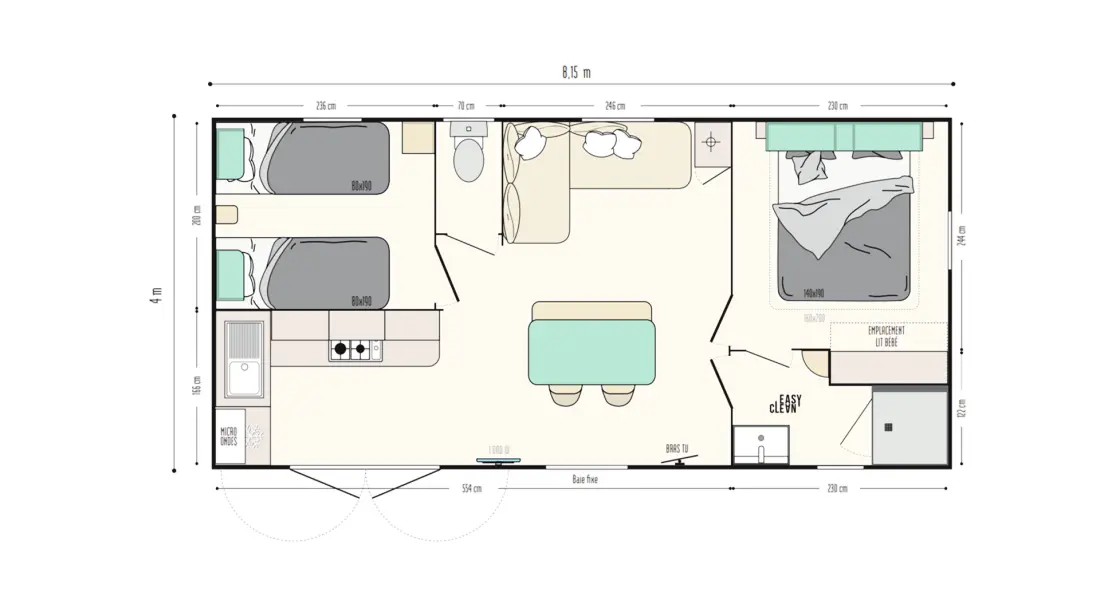 Camping de l'Arnel 2 étoiles★★