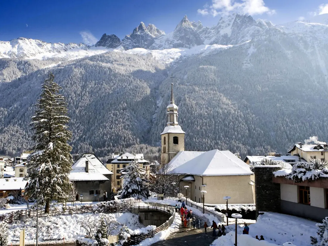 Résidence Wohnung in Chamonix mit sonnigem Balkon und toller Aussicht