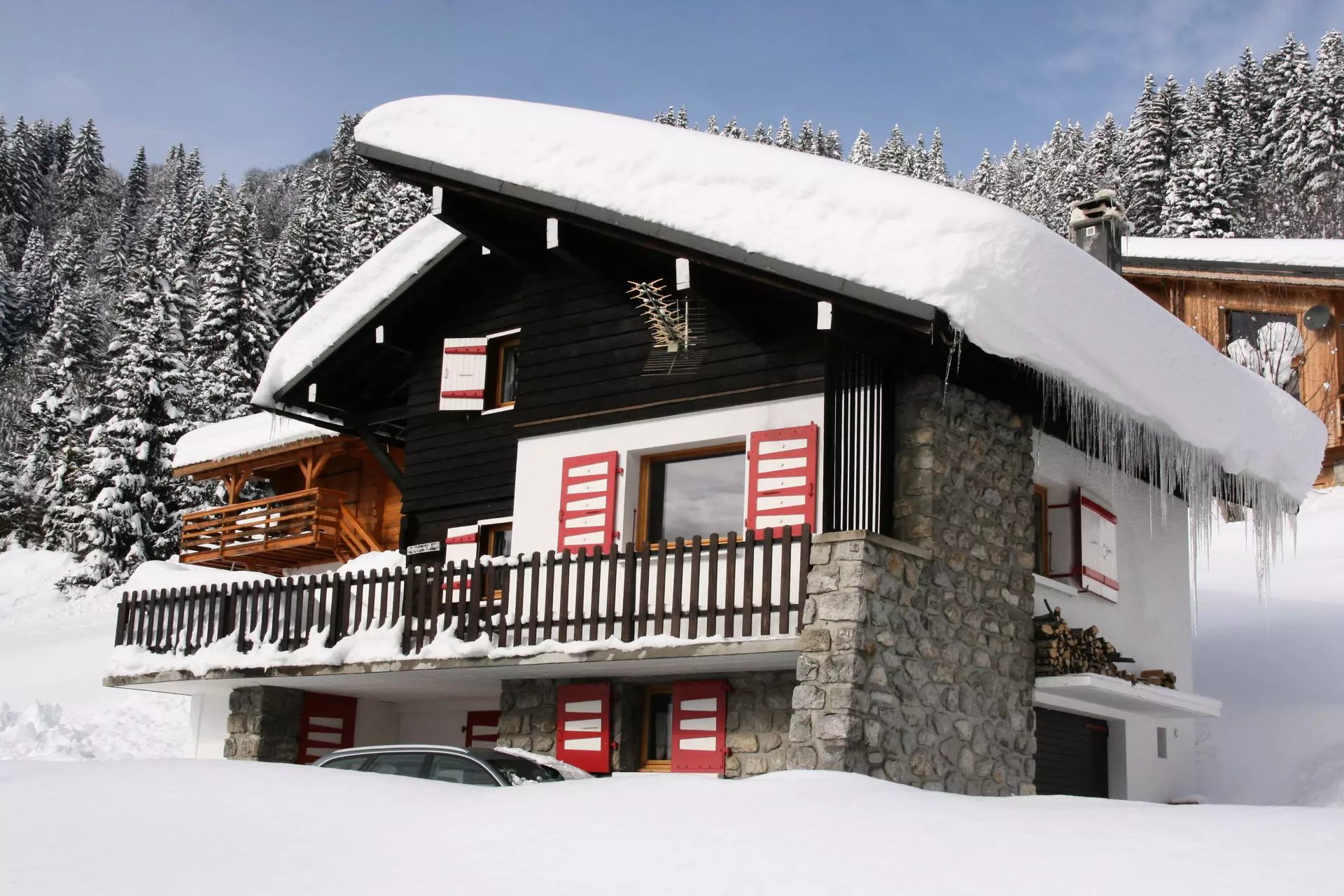 Chalet Grenier De La Combe - - Les Gets - Ski - 1