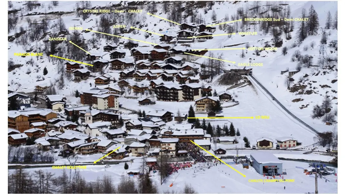 Chalet Les Champs Du Pont